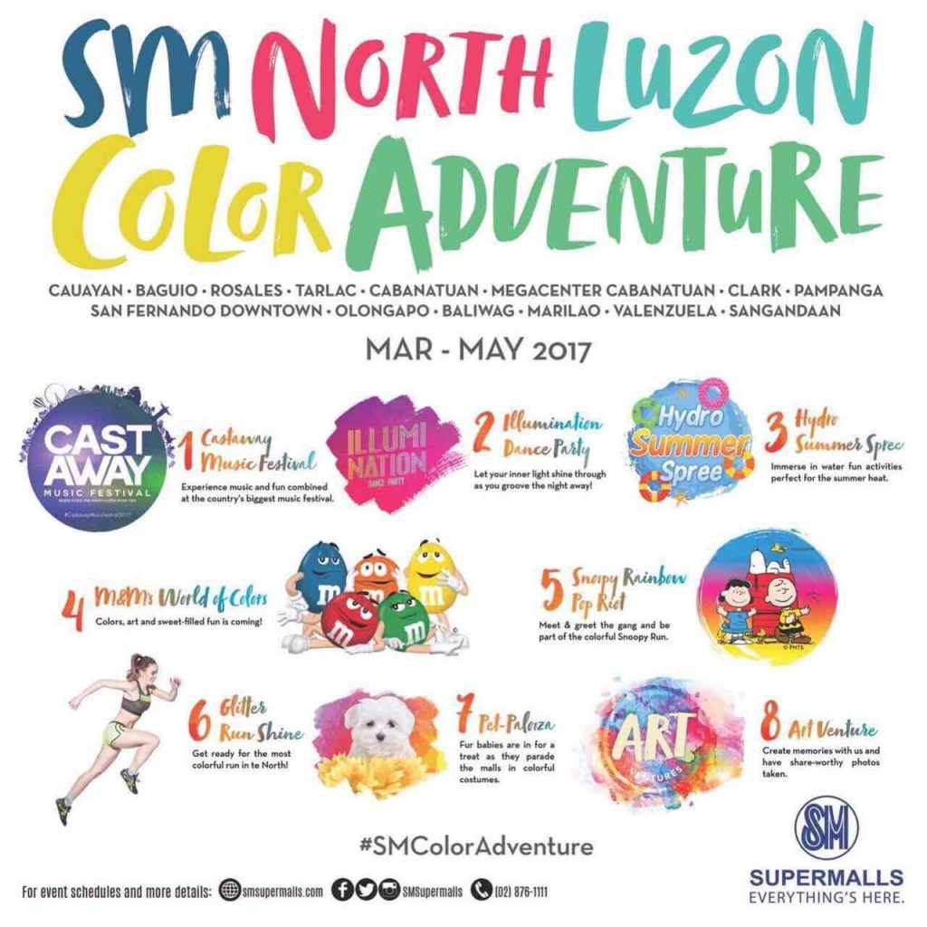 SM North Luzon Color Adventure