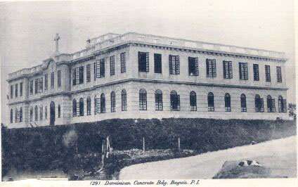 A photo of the old photo of the Diplomat Hotel which was hanged on the wall of the structure itself.