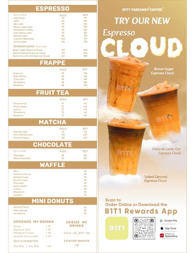 B1T1 Takeaway Coffee