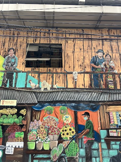 Carantes st. wall paintings