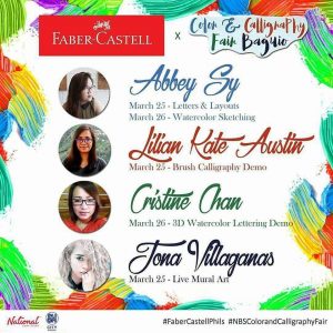 Color and Calligraphy Fair Baguio 1