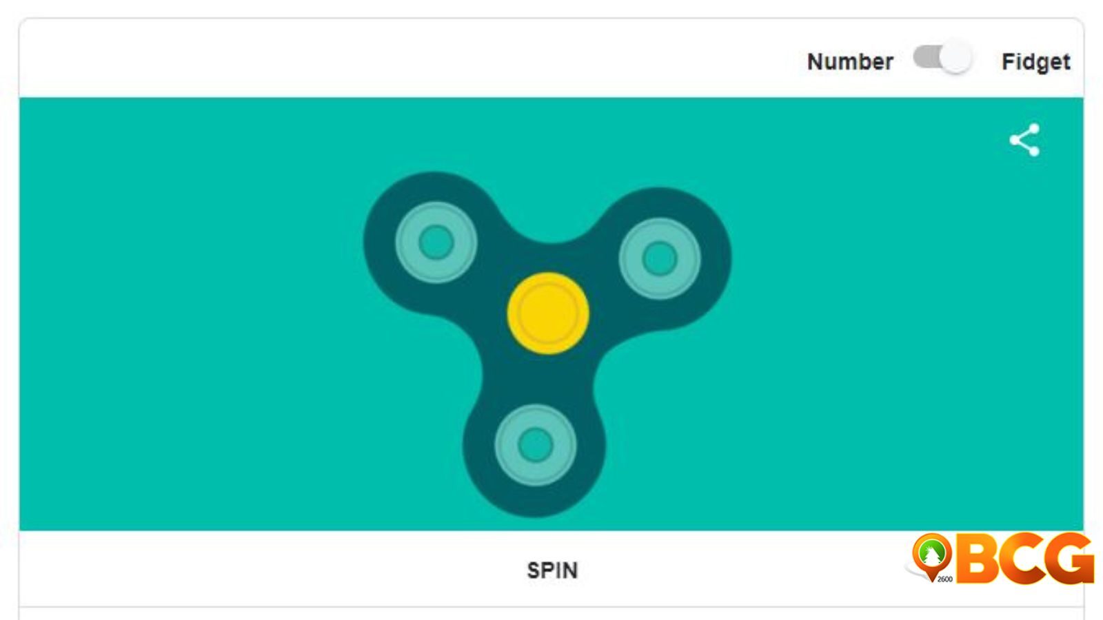 Spinner Google Game 