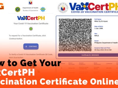 How to Get VaxCertPH Online