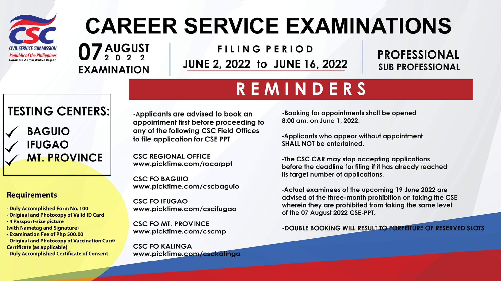 Civil Service Exam 2022 Schedule and Requirements [UPDATED] BCG