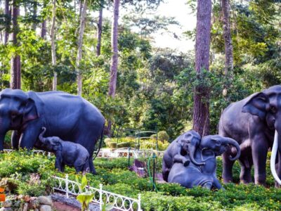 Baguio Botanical Garden Elephants