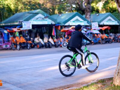 Baguio City Burnham Park Biking area