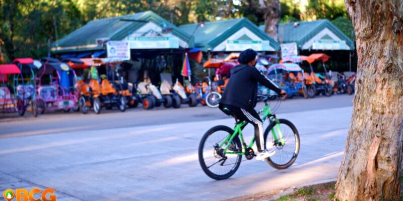 Baguio City Burnham Park Biking area