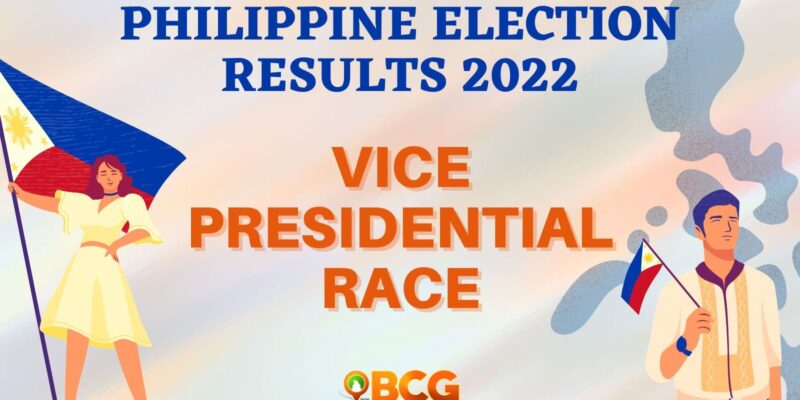 Philippine Election Results 2022 Vice Presidential Race