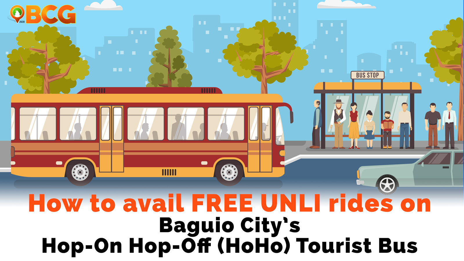 first ho of tourist hoho bus