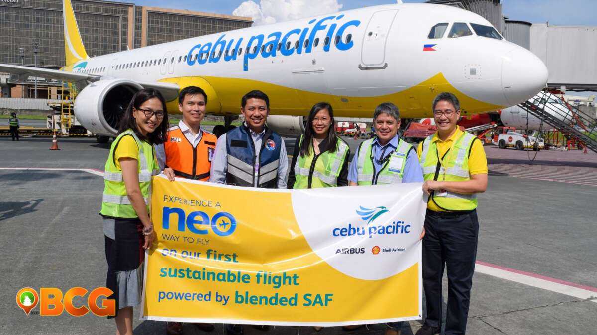 Cebu Pacific Sustainable Aviation Fuel