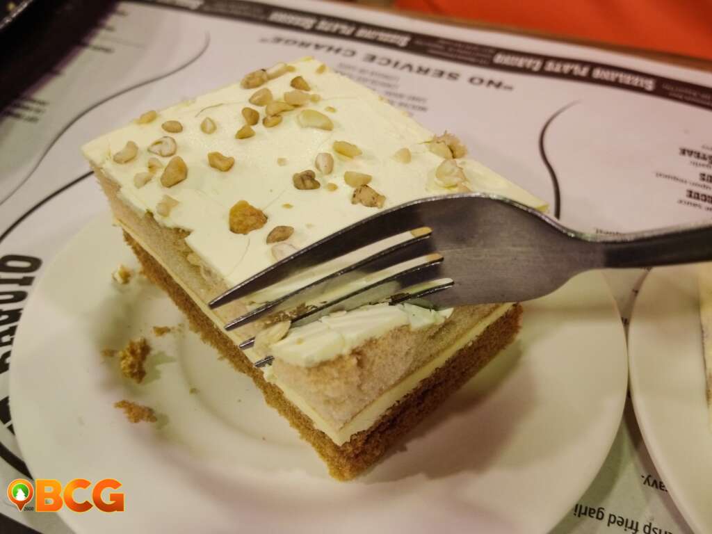 The Sans Rival at Sizzling Plate Baguio