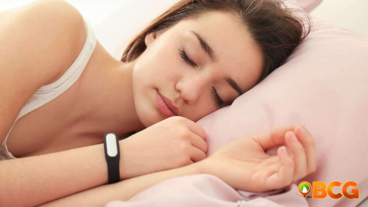 Sleep Tracker worn by a woman