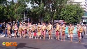 The Humble Warriors of Cordillera leading the pack at the Grand Street Dance Parade