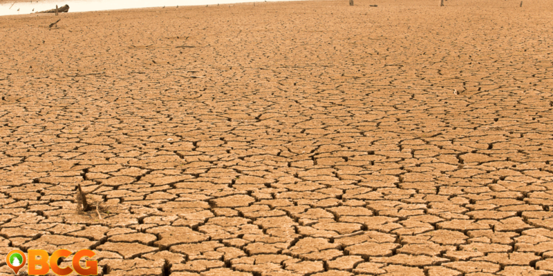 Drought due to El Niño