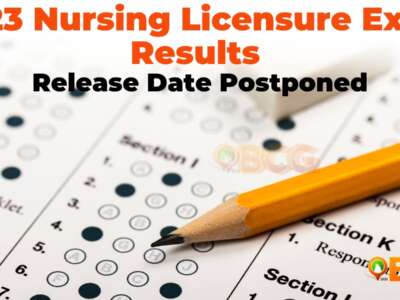 2023 Nursing Licensure Examinations Results NLE Results Postponed