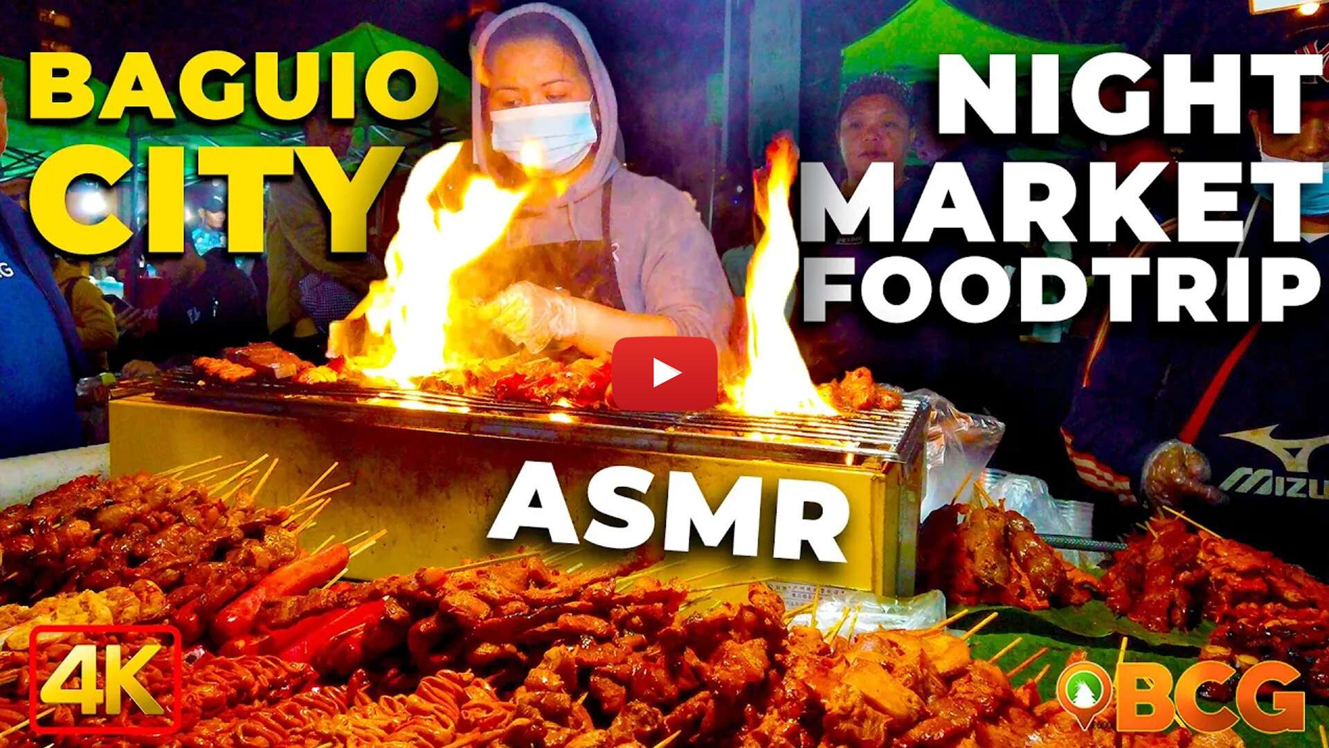 Experience the Baguio Night Market Foodtrip in ASMR | BCG