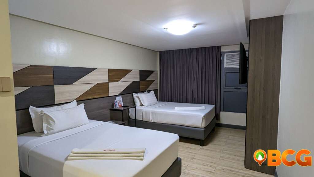 Twin Beds at Travelite hotel