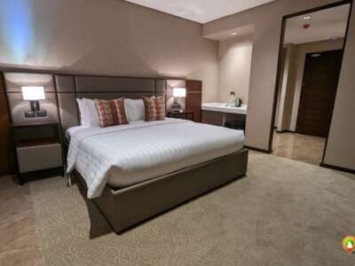The Deluxe Queen Size Bed Room at The Plaza Garden Hotel and Residences