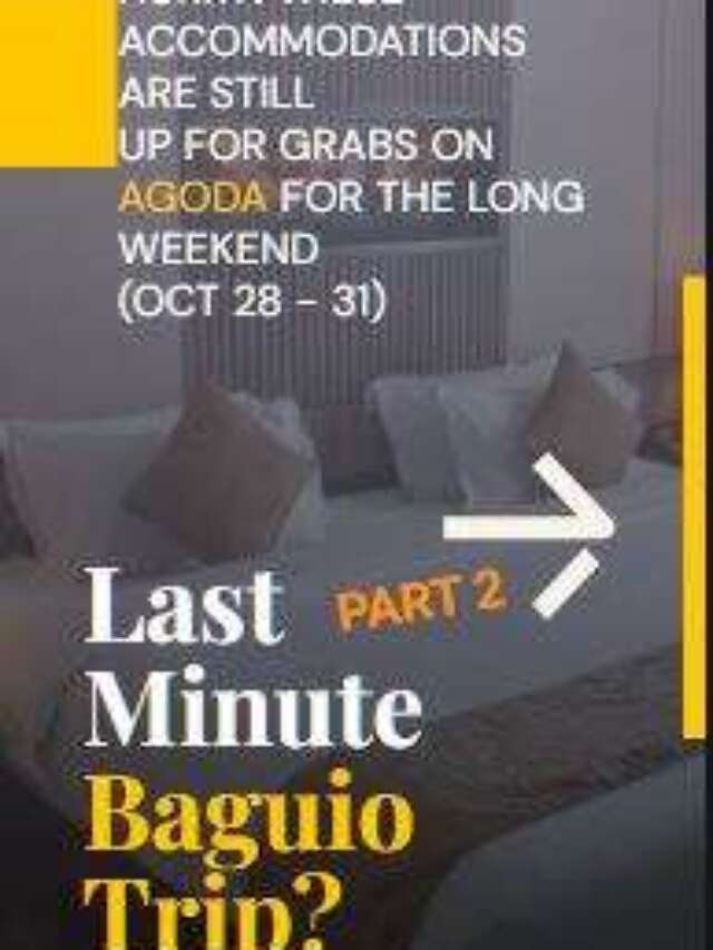 Baguio Hotel Accommodations for the Long Weekend Part 2