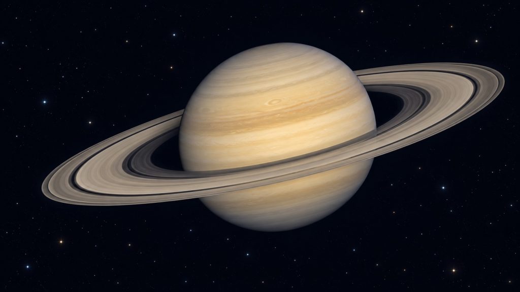 October 2026 night sky featuring Saturn's opposition, meteor showers, and moon pairings.